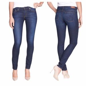 AG Stilt Skinny Dark Wash Low Rise Jeans 26